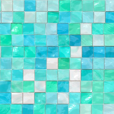 Blue tile clipart