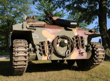 eski Alman tankı