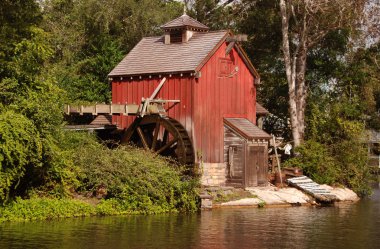 Old Water Mill clipart