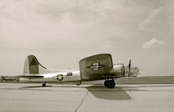 B-17 Fortaleza voadora — Fotografia de Stock