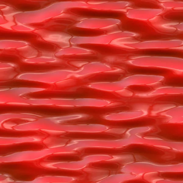 stock image Red melted wax