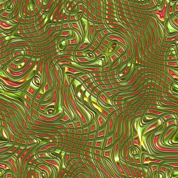 분홍색 배경에 밝은 녹색 패턴 — 스톡 사진