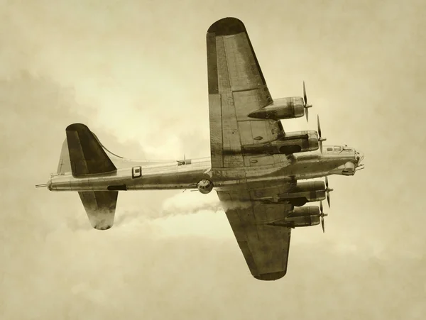 Starý bombardér — Stock fotografie