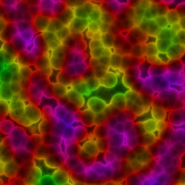 Vergrößerung organischer Zellen — Stockfoto