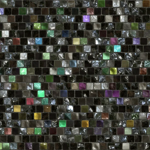 Black tiles — Stock Photo, Image