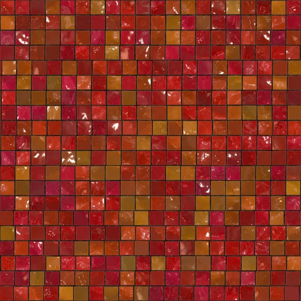 Красная плитка для декора — стоковое фото