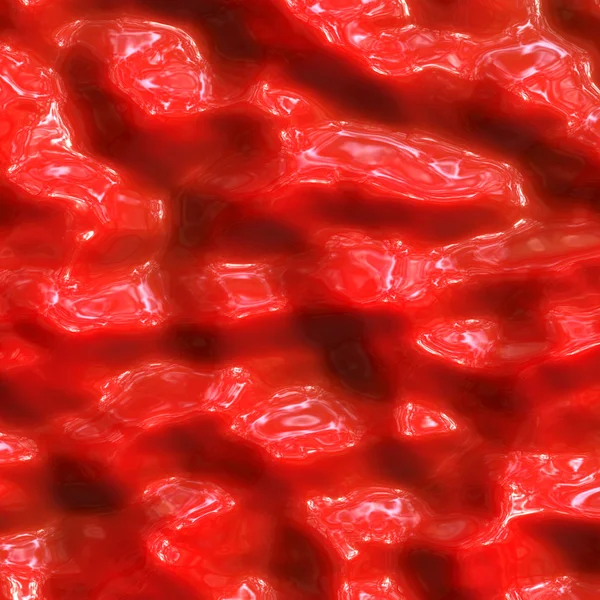 Melting red wax — Stock Photo, Image
