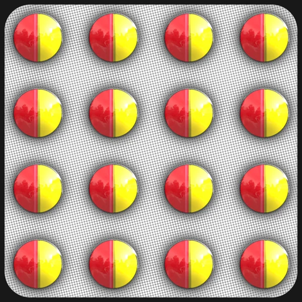 Piller tablett — Stockfoto