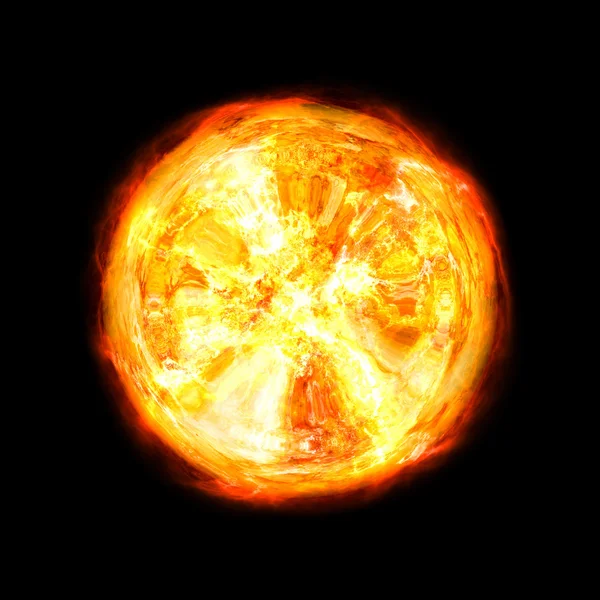 Giant fireball — Stock Photo, Image