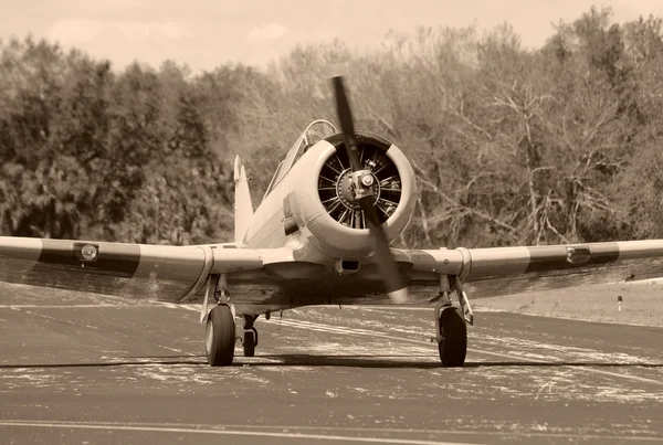 Avião de hélice vintage — Fotografia de Stock