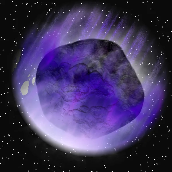 Mavi asteroit — Stok fotoğraf