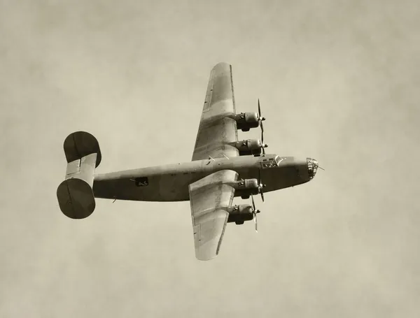 II. Dünya Savaşı dönemi bombardıman — Stok fotoğraf
