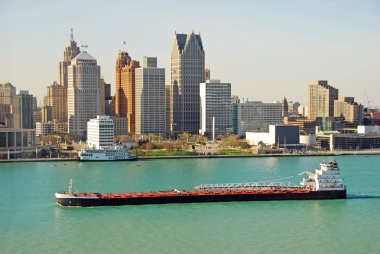 Detroit river clipart