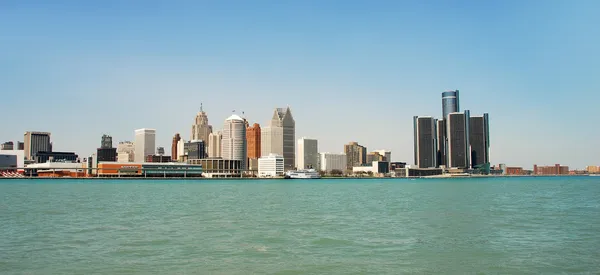 Detroit skyline — Stock Photo, Image