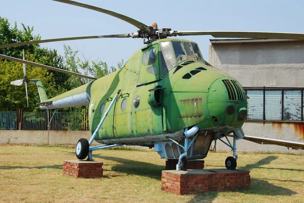Stary helikopter — Zdjęcie stockowe