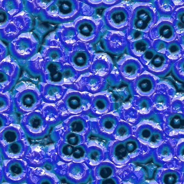 Microrganismi blu — Foto Stock