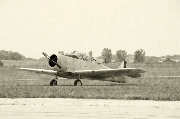 Flugzeug aus dem Zweiten Weltkrieg — Stockfoto