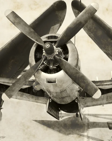 İkinci Dünya Savaşı dönemi navy fighter — Stok fotoğraf
