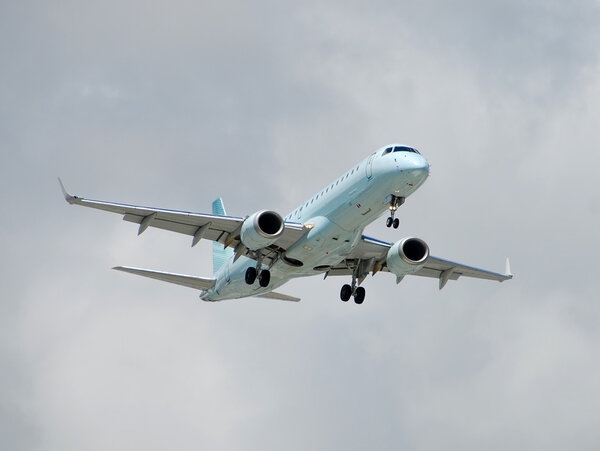 Passenger jet airplane