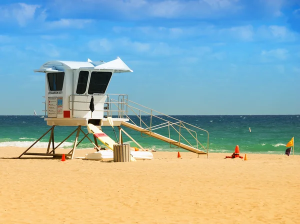 Miami beach badmeester station — Stockfoto