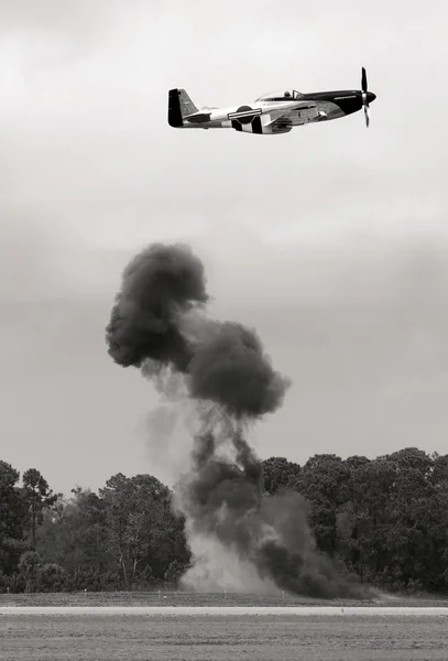 Αεροπλάνο μαχητής — Φωτογραφία Αρχείου