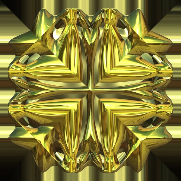 Ornamento de ouro — Fotografia de Stock