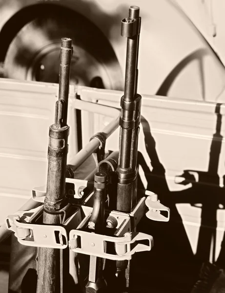 Gamla kanoner — Stockfoto