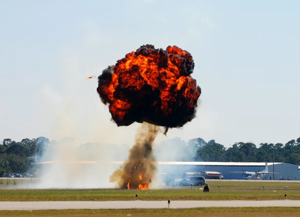 Pozemní exploze — Stock fotografie