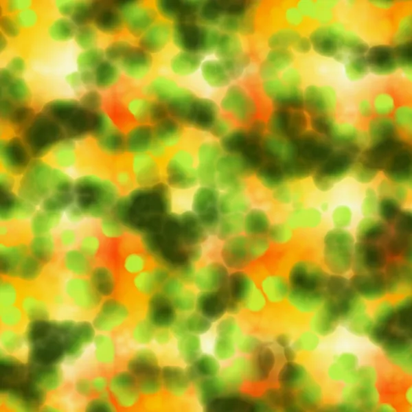 Komórki pod mikroskopem — Zdjęcie stockowe