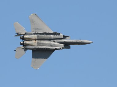 Fighter jet in flight clipart