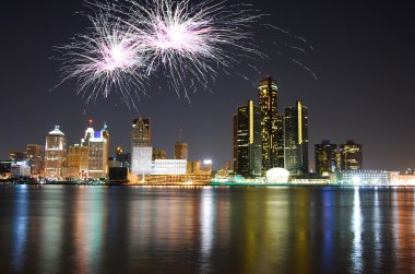 Detroit Michigan clipart