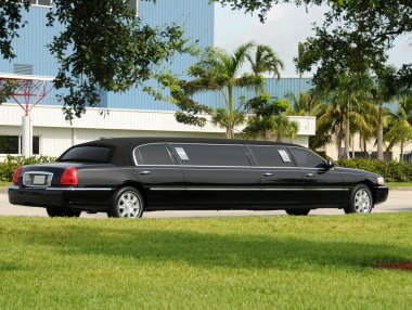 Black limo clipart