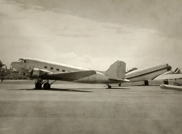 Aviones antiguos — Foto de Stock