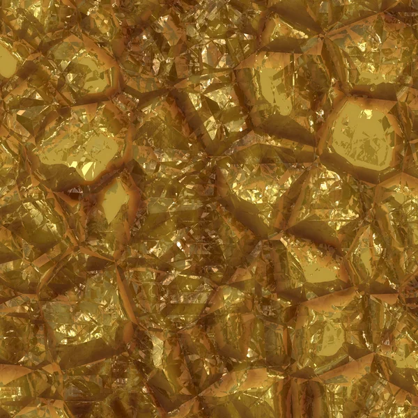 Блестящий золотой камень — стоковое фото