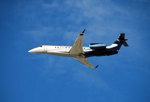 Yolcu jet uçak — Stok fotoğraf