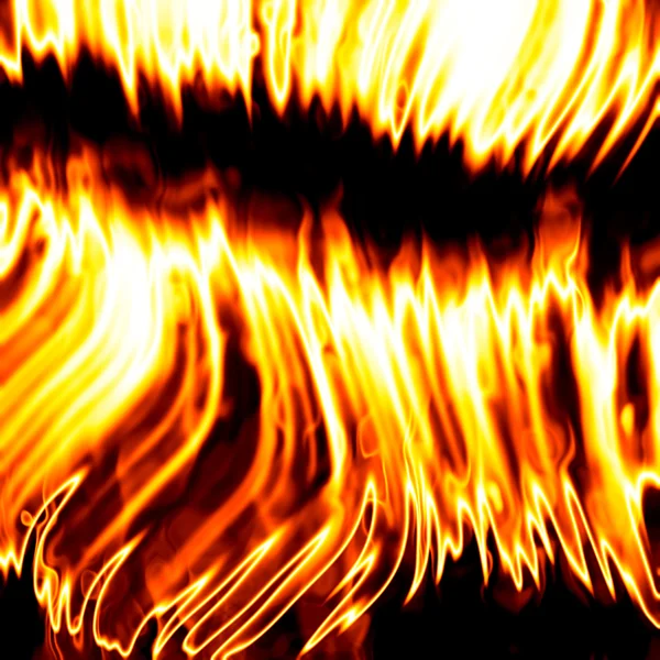 Glühendes Feuer — Stockfoto