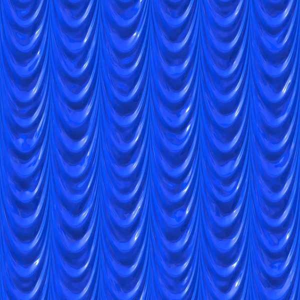 Blauer Vorhang — Stockfoto