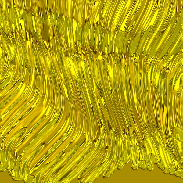 Смятый золотой лист — стоковое фото