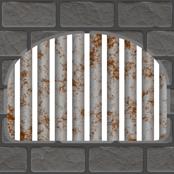 Verlaten gevangenis cel — Stockfoto