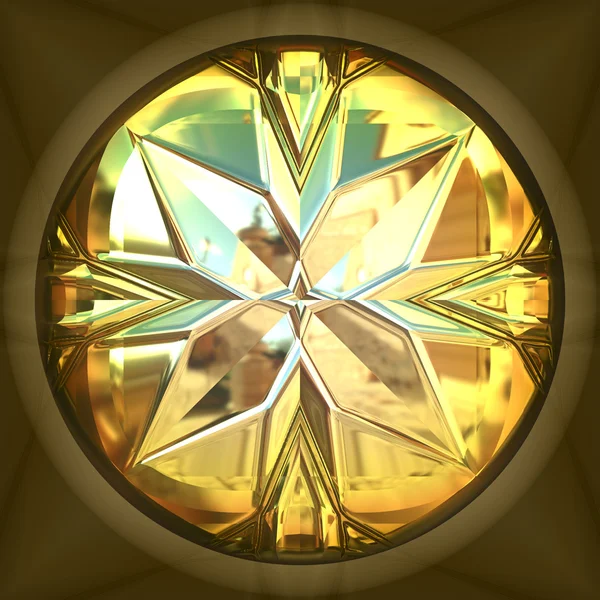 Diamant close-up — Stockfoto