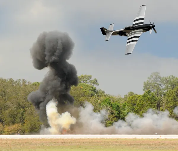 Aerial battle — Stock Photo, Image