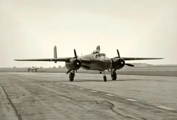 World War II era bombers — Stock Photo, Image