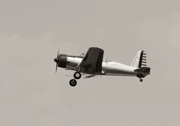 Oude propellervliegtuig — Stockfoto