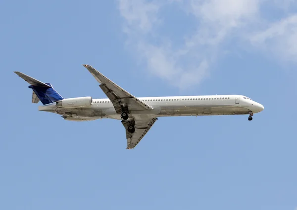 Samolot pasażerski odrzutowiec — Zdjęcie stockowe