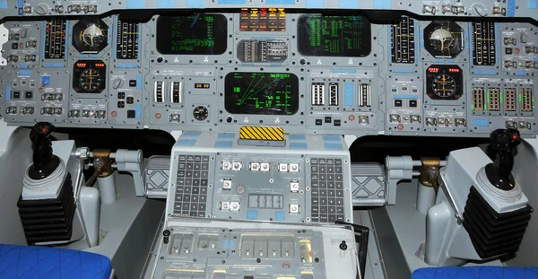 スペースシャトルのコックピット — ストック写真