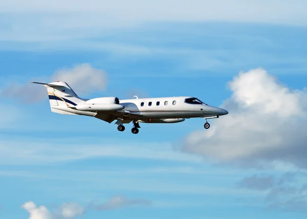 Aereo business jet — Foto Stock