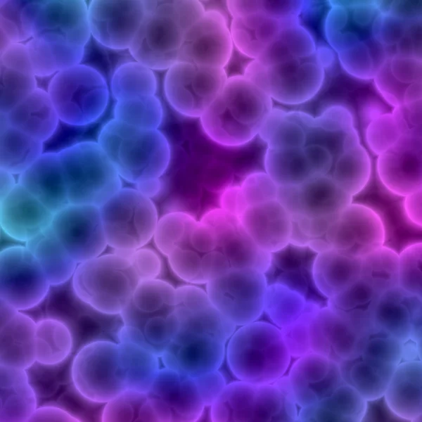 Lila organische Zellen — Stockfoto