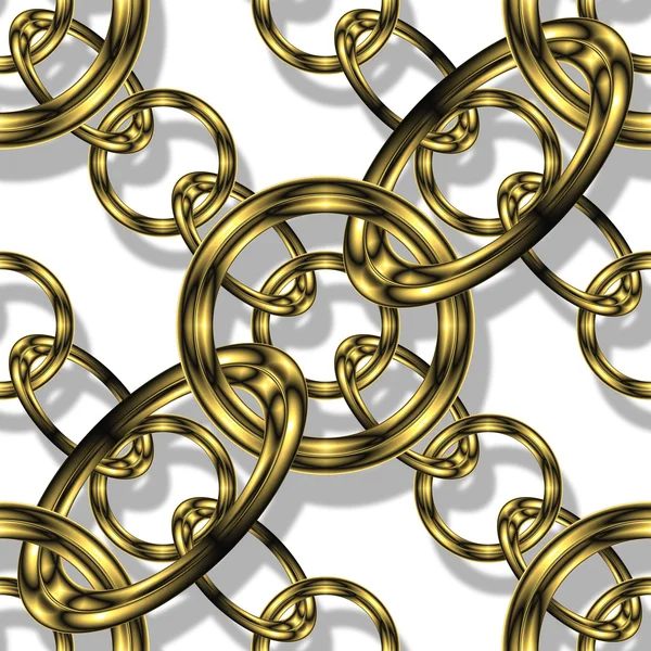 Gold chain — Stock Photo, Image