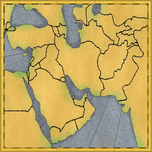 Mittlerer Osten — Stockfoto