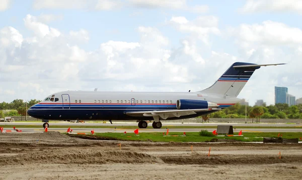 DC-9 реактивний літак — стокове фото